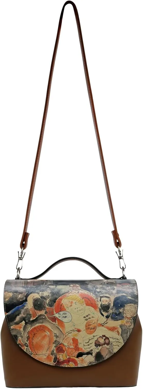 Vegan Leather Handbags for Women - Unique Design and Handmade Top-Handle Handbags