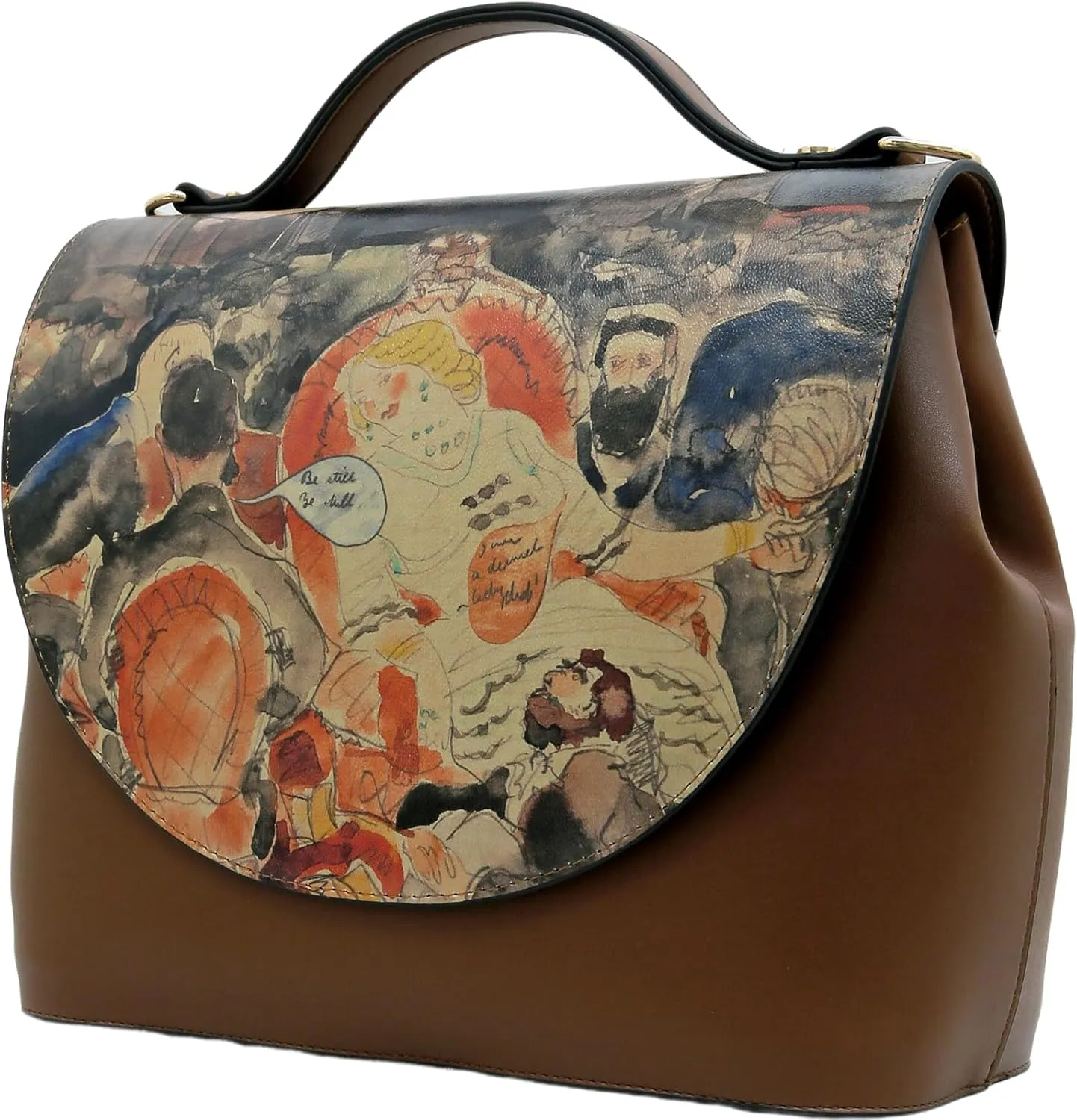 Vegan Leather Handbags for Women - Unique Design and Handmade Top-Handle Handbags