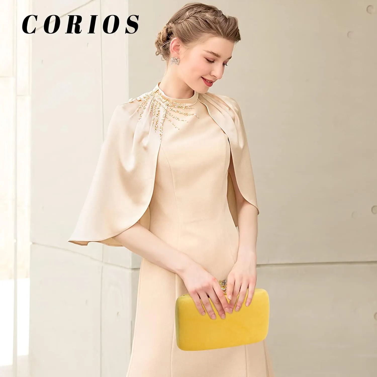 Velvet Clutch Bag for Women Diamond Flower Lock Evening Bag Sparkly Rhinestone Handbag Bridal Wedding Purse