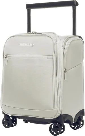 Verage Underseat Carry On Luggage with Spinner Wheels 15 inch Overnight Suitcase Travel Business Bag for Airlines Men Women