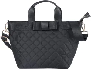 VGOAL Sophisticated Commuter Tote - Women's Versatile Nylon Crossbody Bag with Bow Detail, Spacious & Lightweight