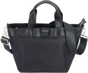 VGOAL Sophisticated Commuter Tote - Women's Versatile Nylon Crossbody Bag with Bow Detail, Spacious & Lightweight