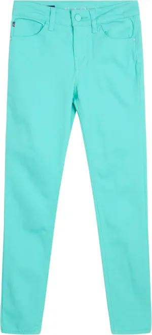 VIGOSS Girls' Jeans - Super Stretch Denim Skinny Jeans for Girls - Kids Adjustable Slim Fit Jeans (4-16)