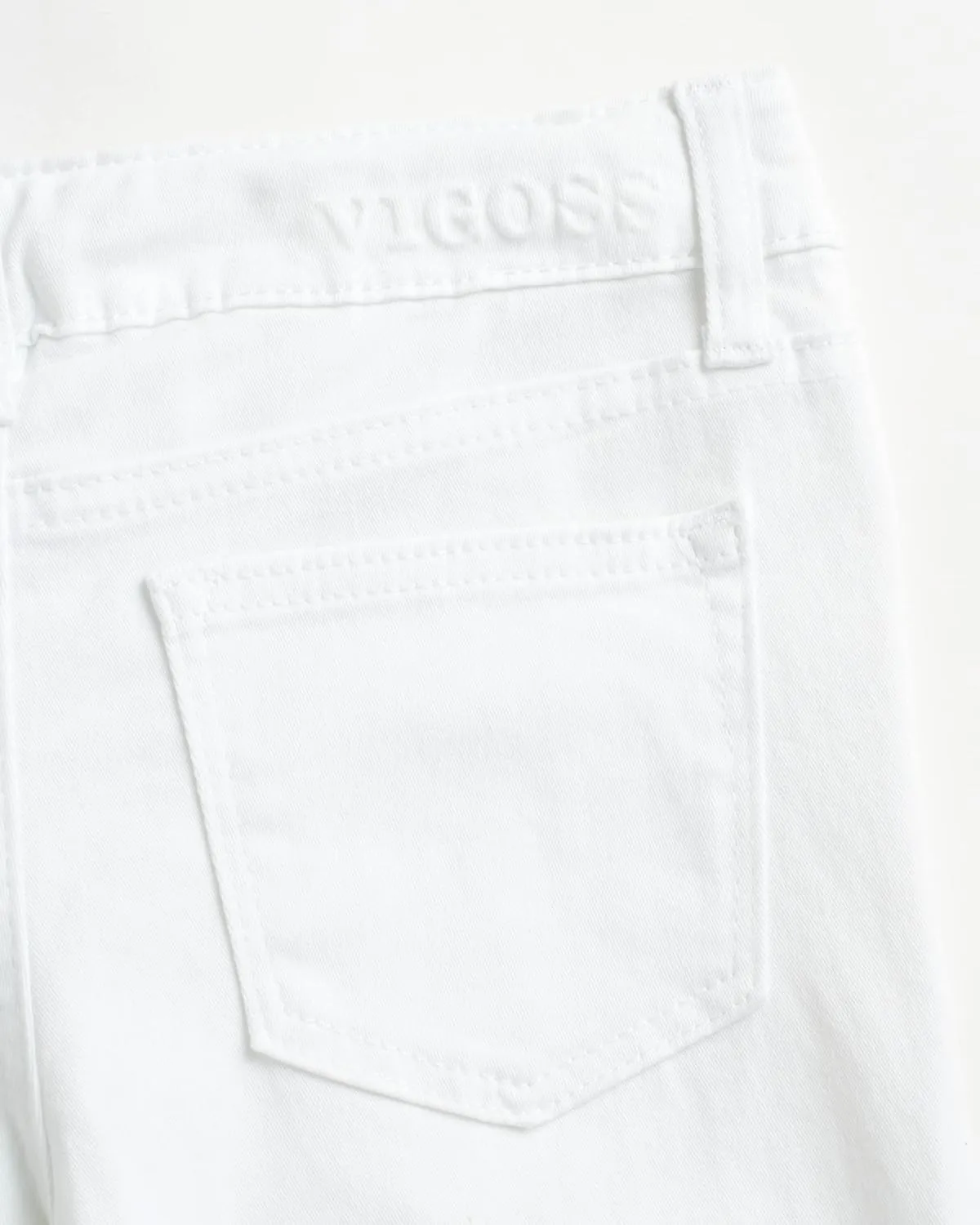 VIGOSS Girls' Jeans - Super Stretch Denim Skinny Jeans for Girls - Kids Adjustable Slim Fit Jeans (4-16)
