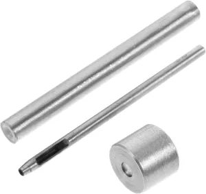 VILLCASE Efficient Handbag Rivet Setter Metal Grommet Setting Tool Eyelet Punch Kit for Fabric and Pu Simple Operation for Skill Levels