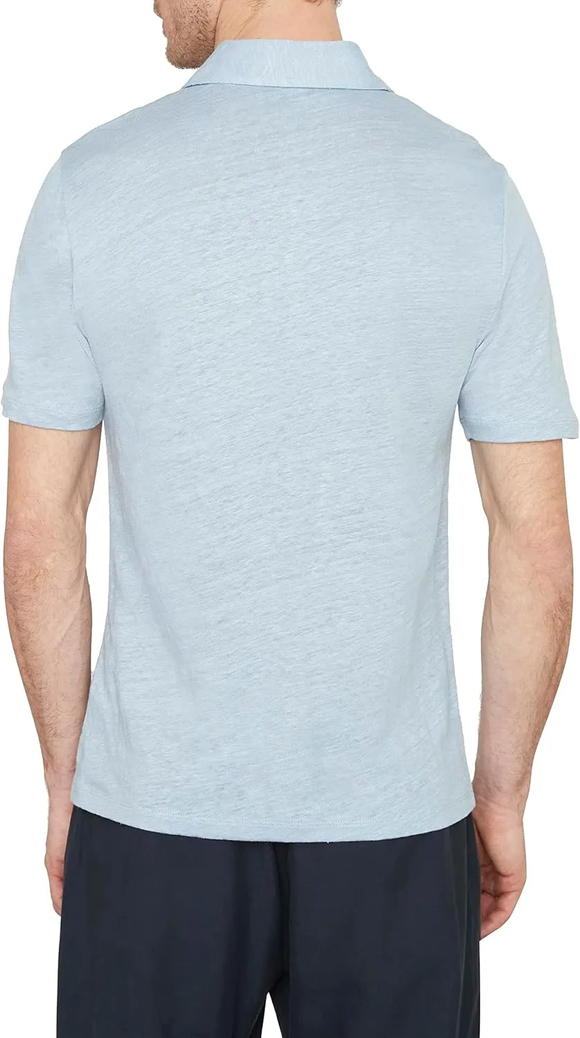 Vince Men's Linen Polo