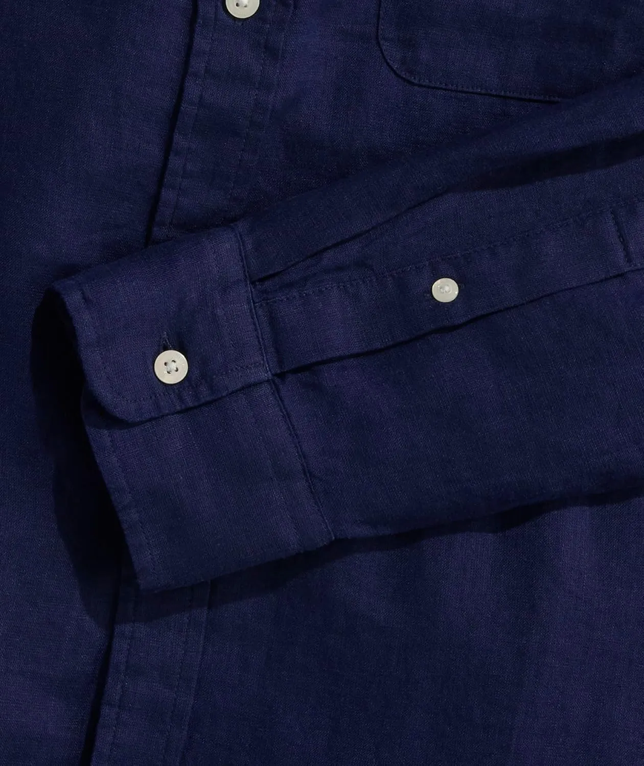 vineyard vines Men's Linen Surfside Solid Shirt