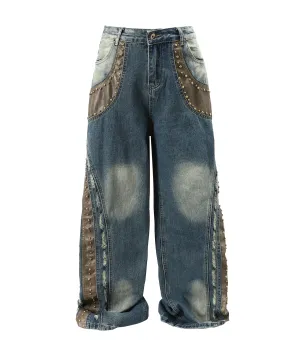 VINTAGE BAGGY FLARE DENIM