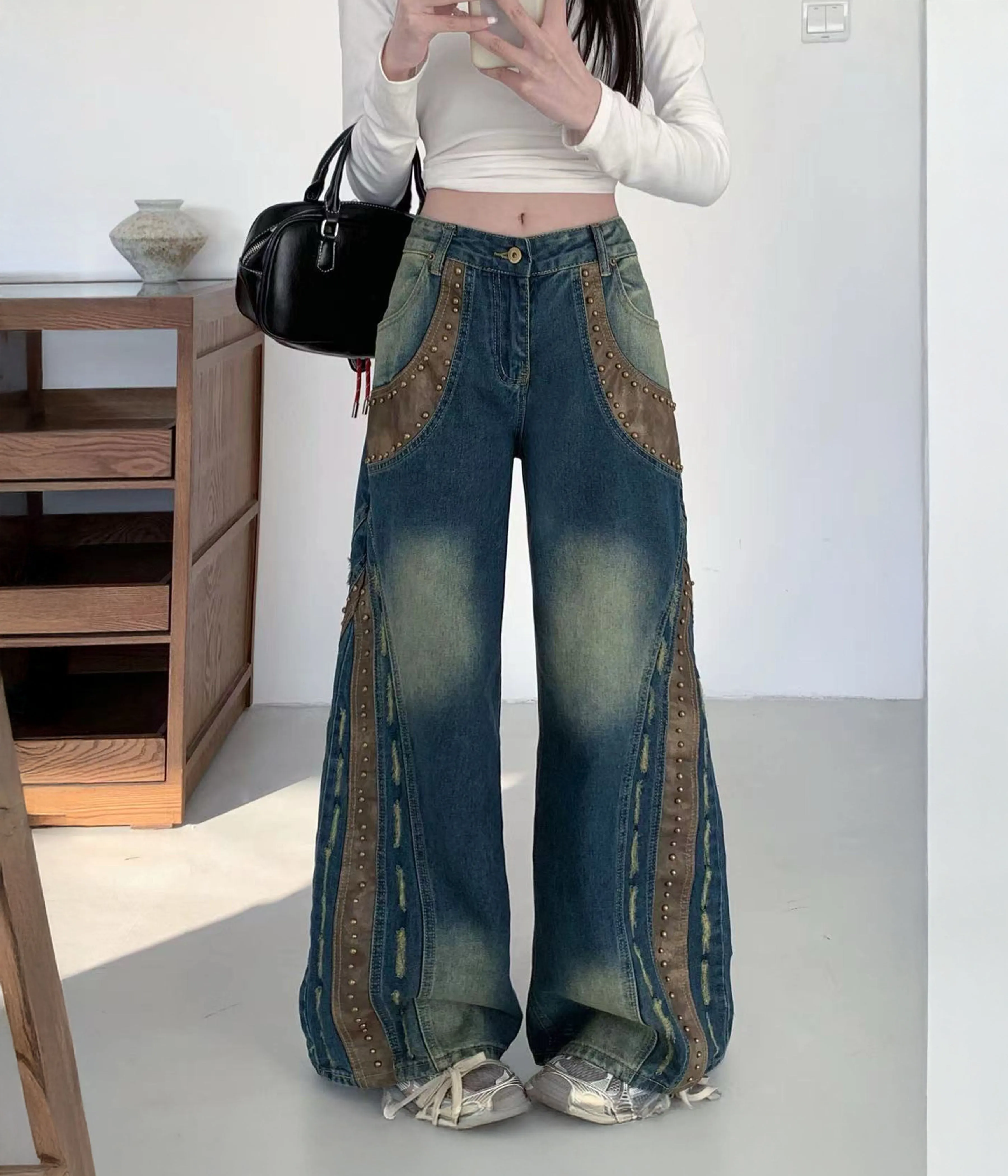 VINTAGE BAGGY FLARE DENIM
