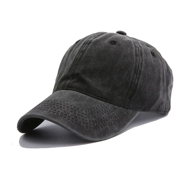 Vintage Denim Baseball Cap