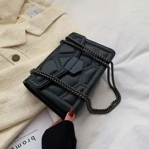 Vintage Rivet Chain Small Shoulder Designer Handbag