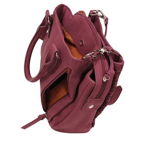 Vism Concealed Carry Tote Bag-brown