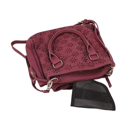 Vism Concealed Carry Tote Bag-brown