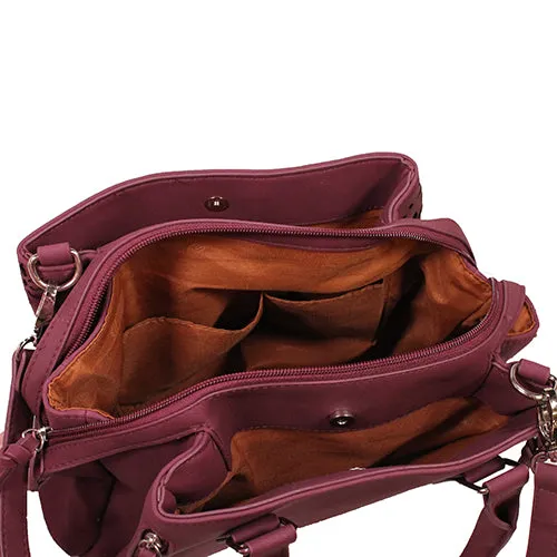 Vism Concealed Carry Tote Bag-brown
