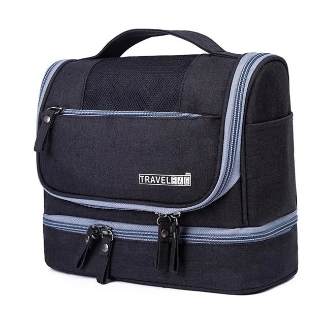 Waterproof Hanging Travel Toiletry Bag - Assorted Colors