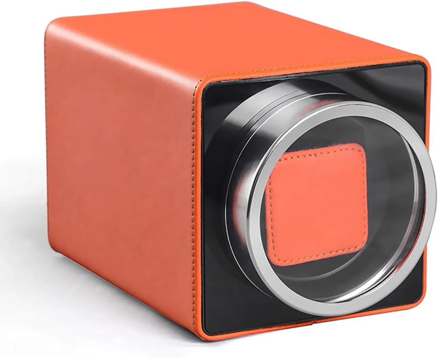 Winding Box Watch Winders - Simple Single Watch Shaker Automatic Mechanical Watch Winding Box Home Dual-Power Watch Winder Portable Watch Storage Case with Lid