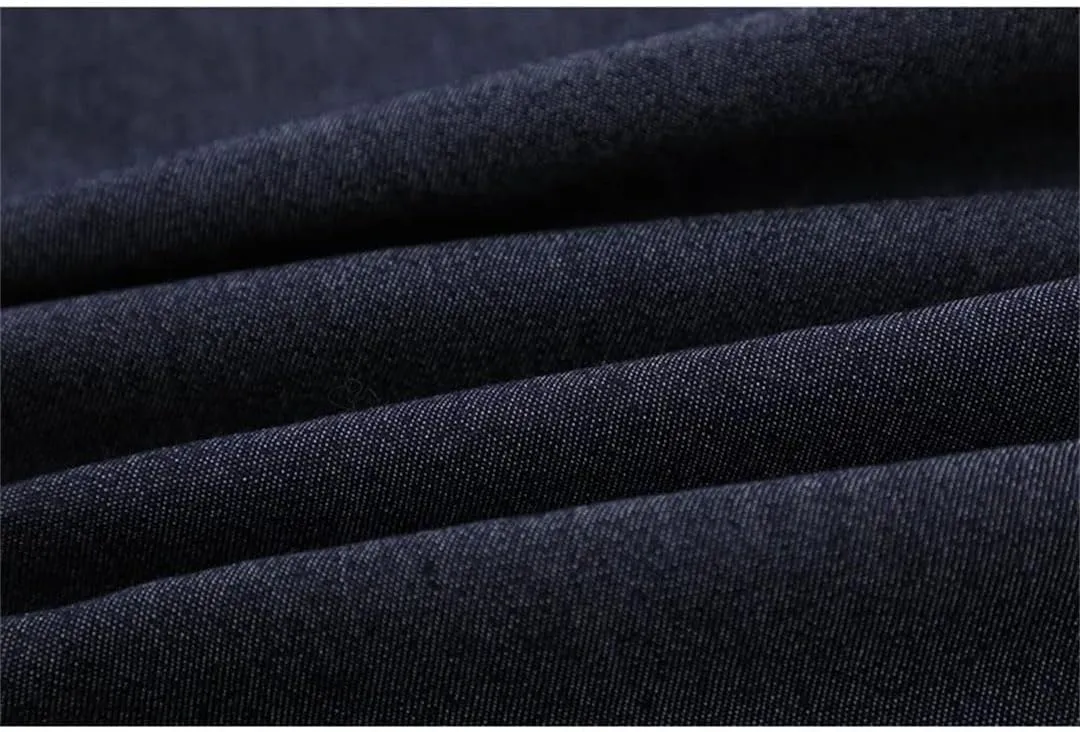 Women Denim Long Dresses Female Fashion Decoration Dress Crew Neck Sleeveless Midi Dress Woman