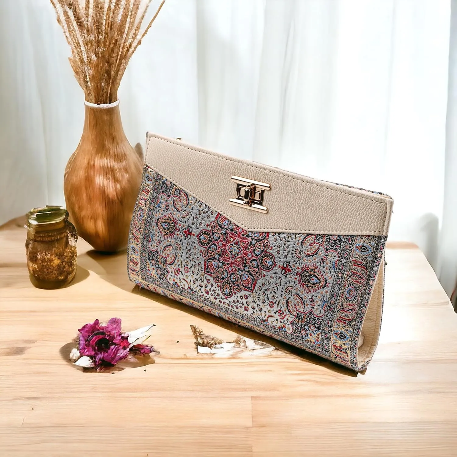 Women Shoulder Bag, Hand Bag, Carry Bag, Morrocon Design, Carpet Design, Special Edition