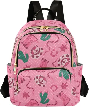 Women's Fashion Backpack Cowboy Boots Purse Multipurpose Design Handbags Shoulder Bag Travel bag