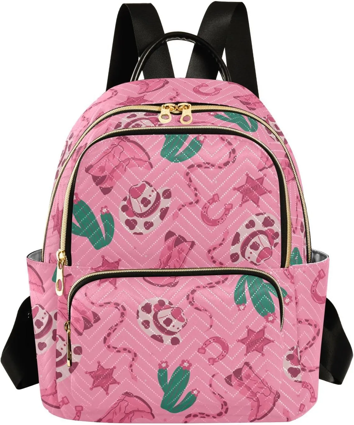 Women's Fashion Backpack Cowboy Boots Purse Multipurpose Design Handbags Shoulder Bag Travel bag