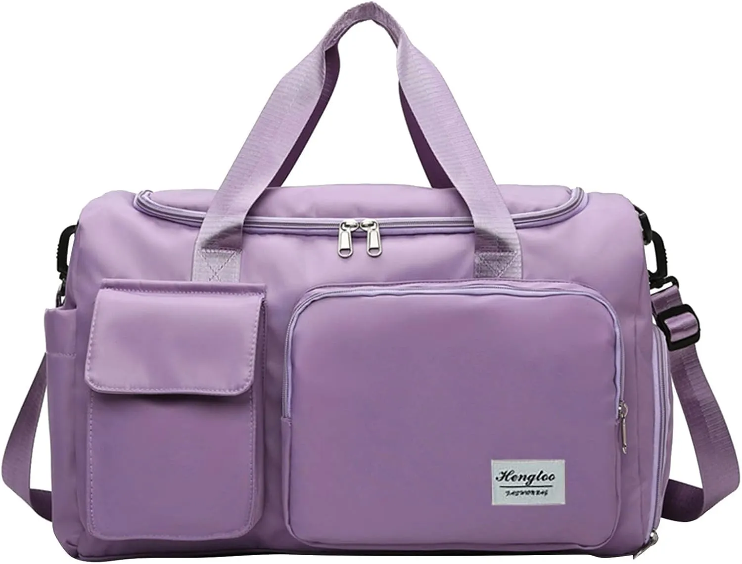 Womens Gym Bag with Shoes Compartment,28L Duffel Bags for Traveling,Gym Duffle Bag for Sports Yoga Workout Travel