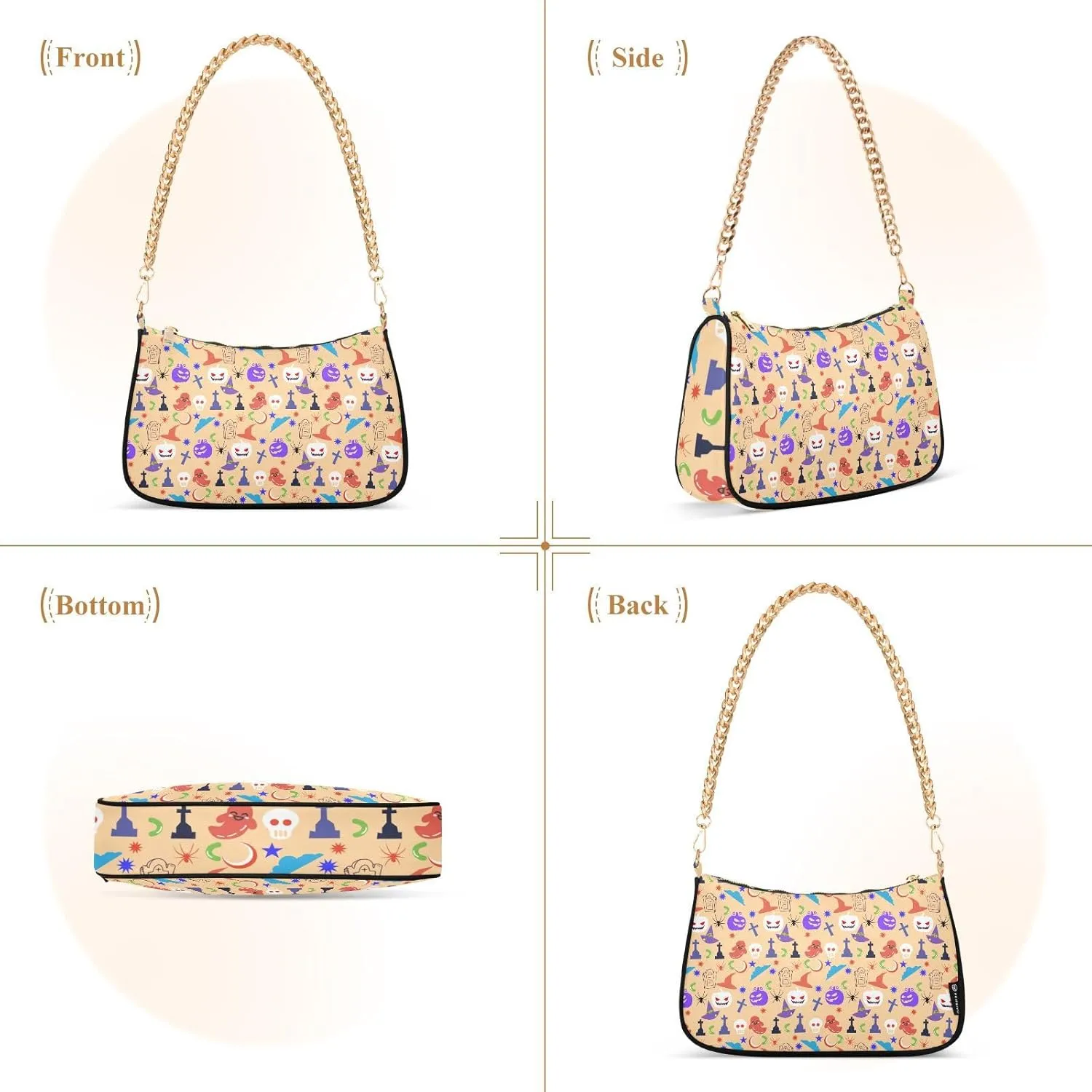 Women's Shoulder Handbags Purses and Handbags Multi-Functional Torte Design, Easy to Match with Daily Styling Multicolor 1