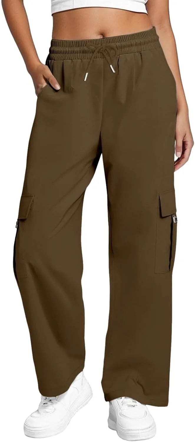 Women's Straight Leg Pants Women's Straight Leg Pants Summer Floral Solid Long Palazzo Lounge Beach Trousers with Pocket