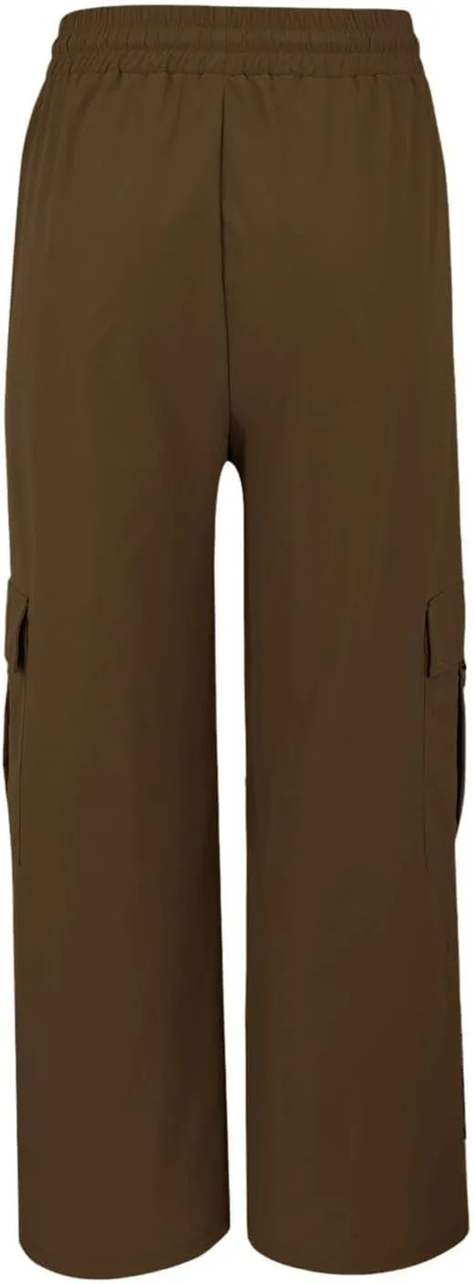 Women's Straight Leg Pants Women's Straight Leg Pants Summer Floral Solid Long Palazzo Lounge Beach Trousers with Pocket