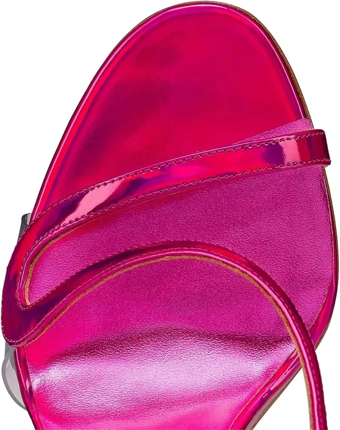 Women's Strappy Peep Toe Sandals, Stiletto Heels Evening Party Footwear
