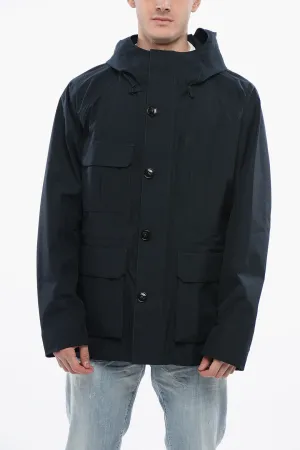 Woolrich Utility MOUNTAIN Raincoat With Drawstrings