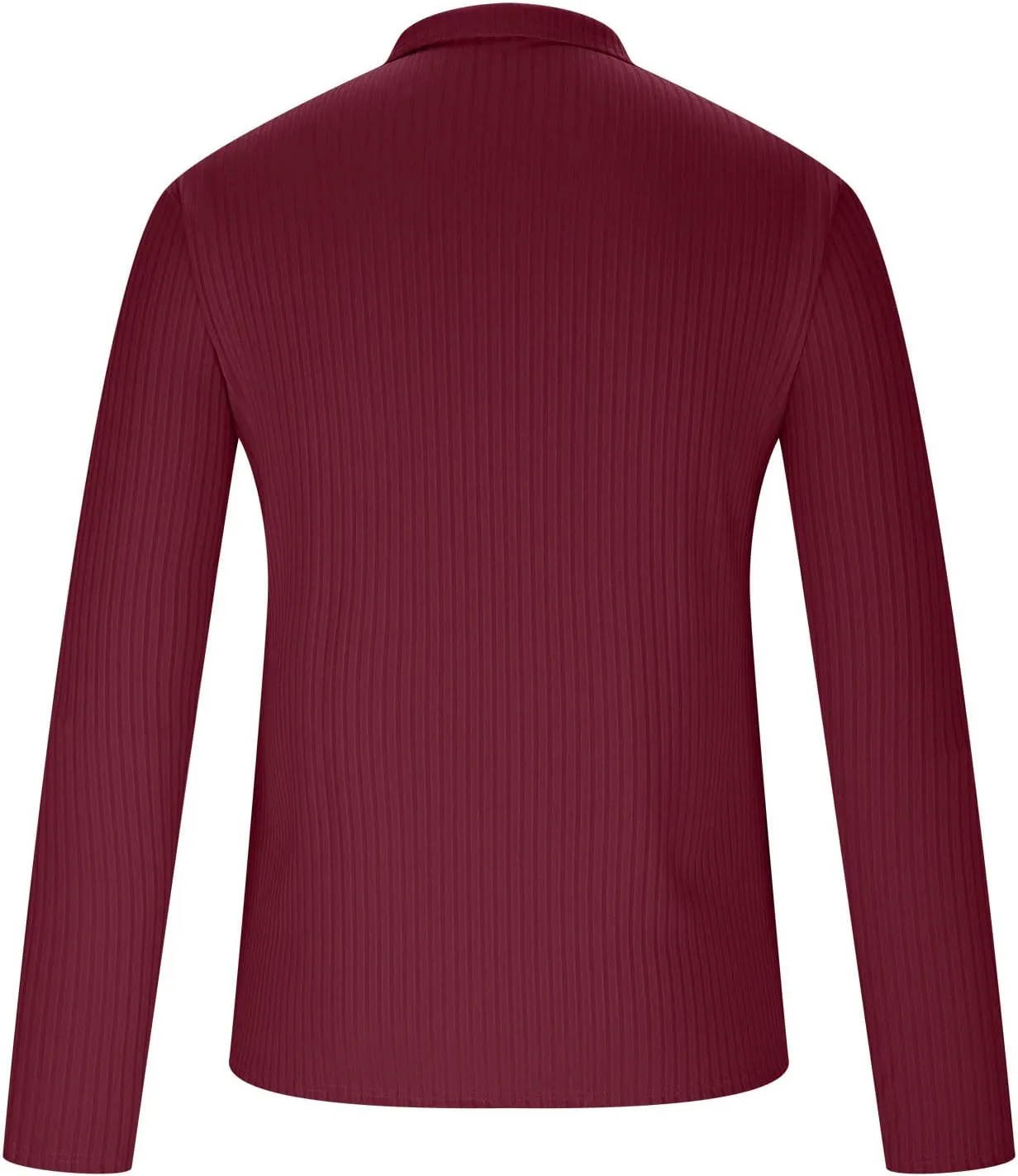 Work Shirts for Men 2023 Regular Fit Long Sleeve V Neck Solid Work T Shirt Casual Muscle Fitness Sport Clothes
