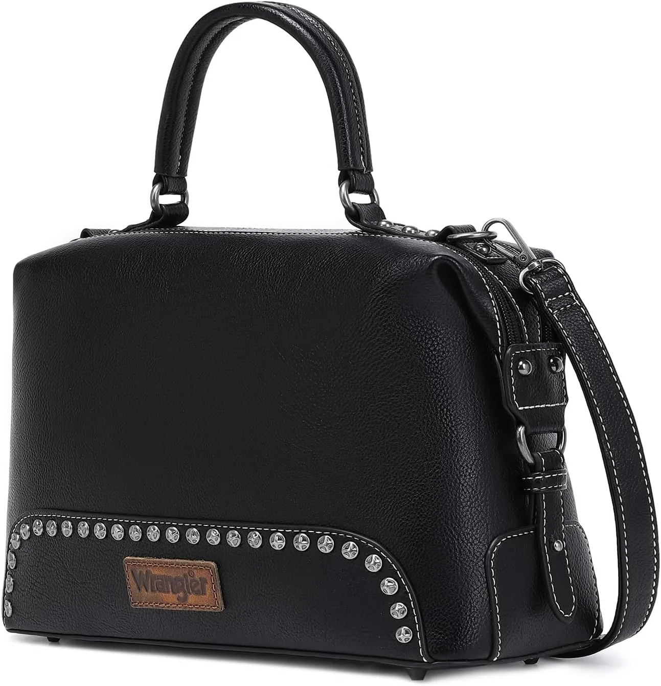 Wrangler Doctor Bag Top Handle Purse Hobo Shoulder Barrel Satchel Handbags for Women