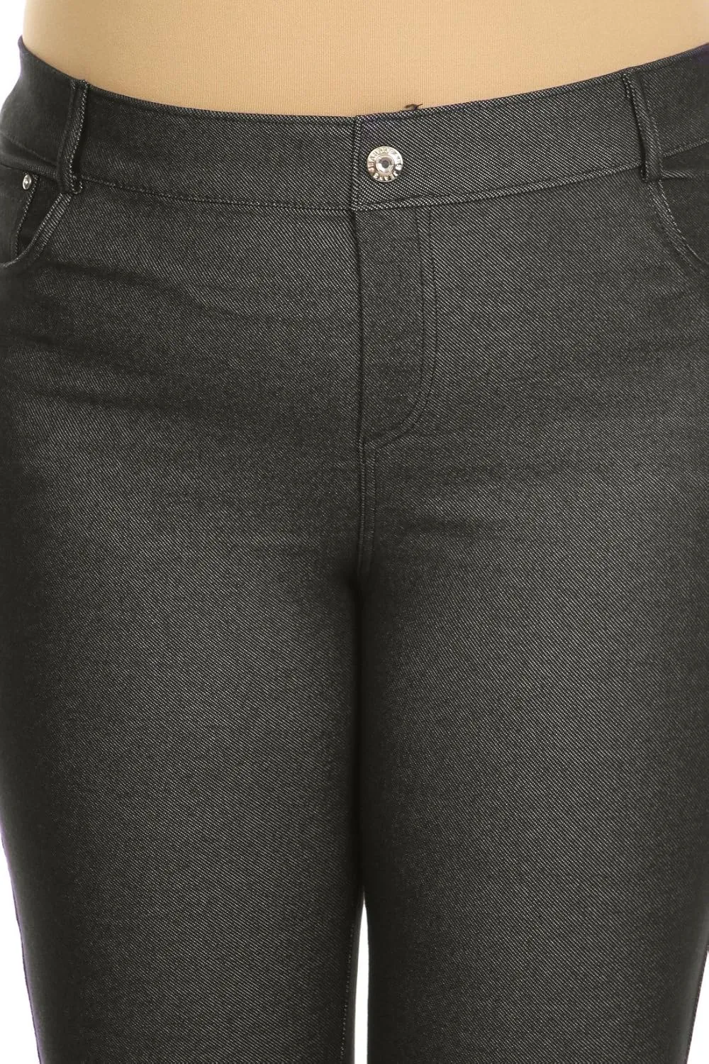 YELETE Women's Basic Capri Jeggings